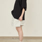 i'm here : TAILORED CUTOUT : T - SHIRT