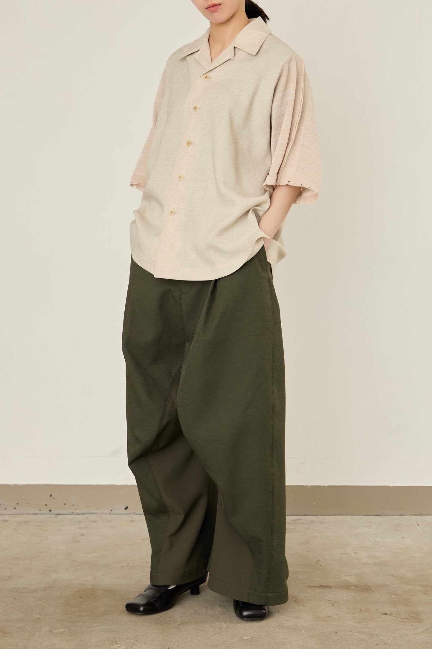 i'm here : KNIT SHORT SLEEVE : DOCKING SHIRTS