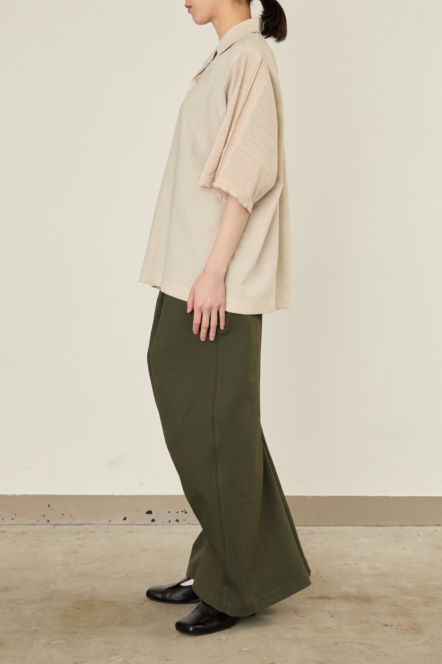 i'm here : KNIT SHORT SLEEVE : DOCKING SHIRTS