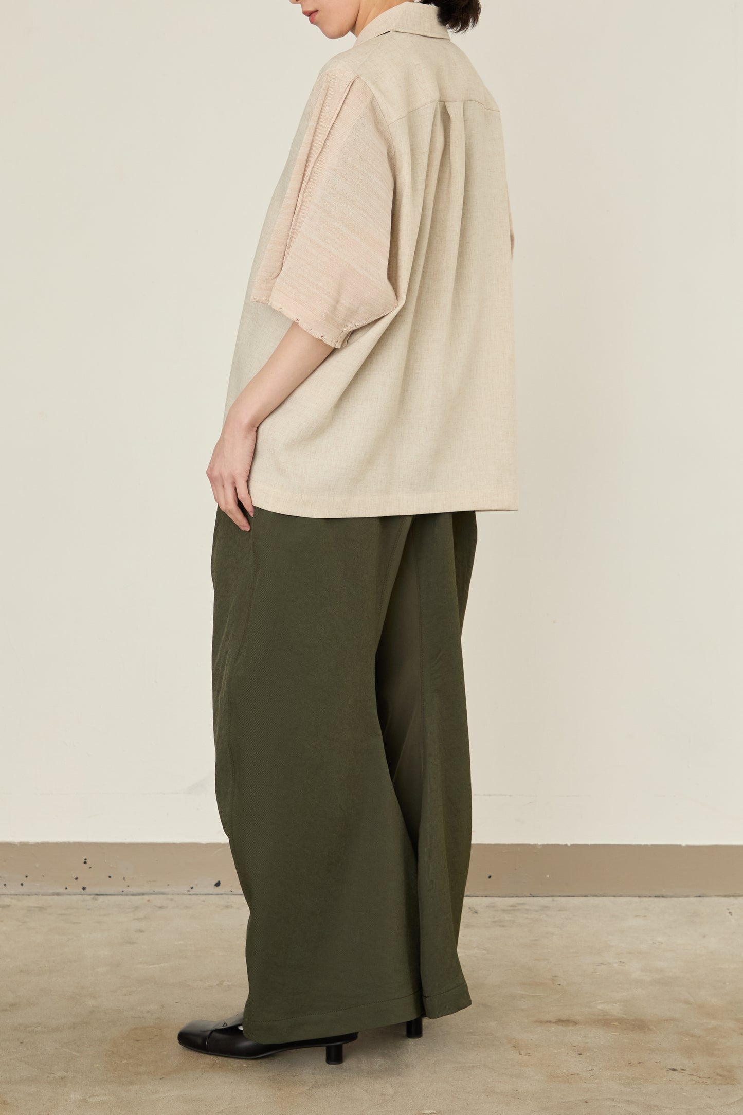 i'm here : KNIT SHORT SLEEVE : DOCKING SHIRTS