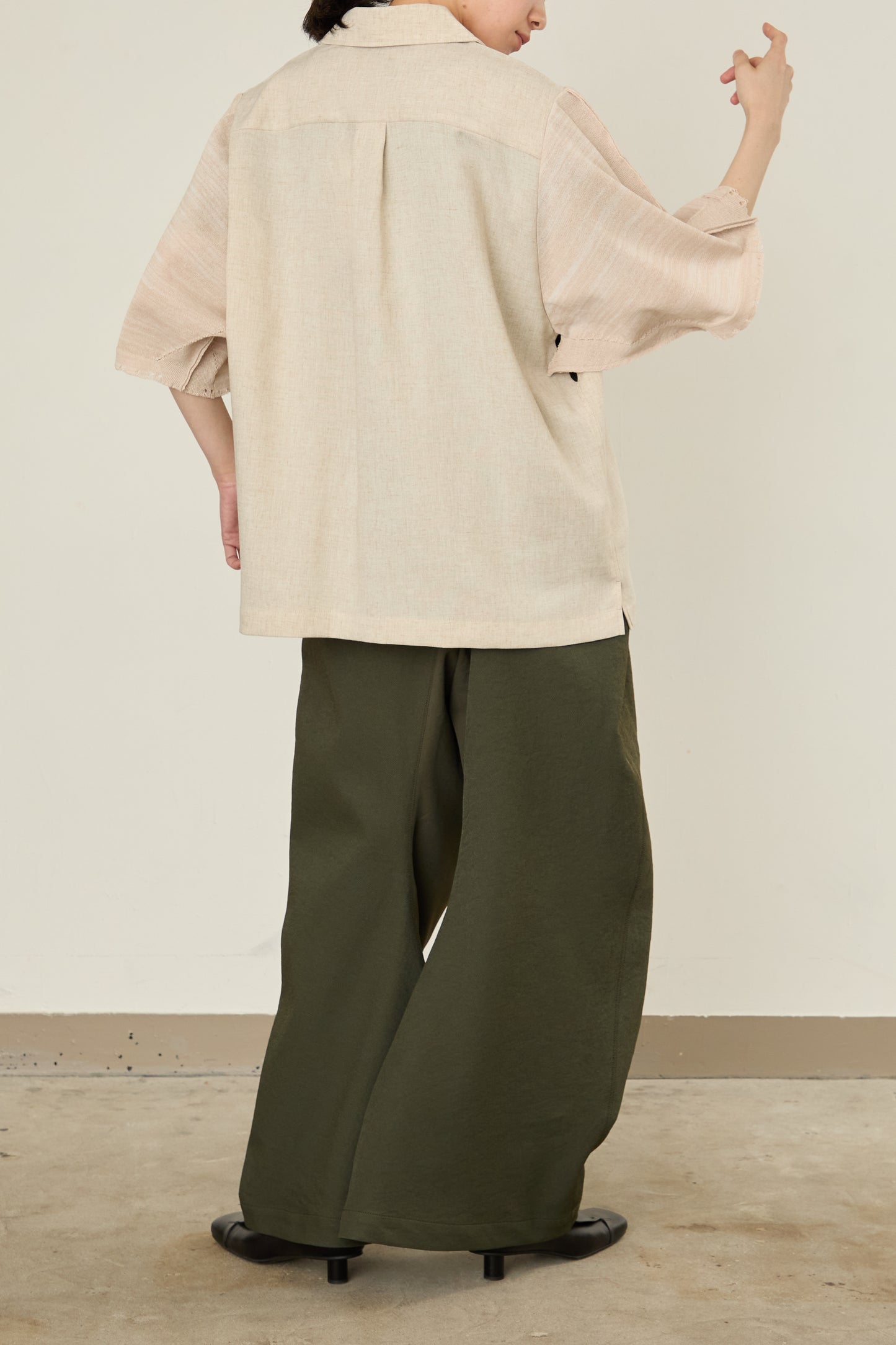 i'm here : KNIT SHORT SLEEVE : DOCKING SHIRTS