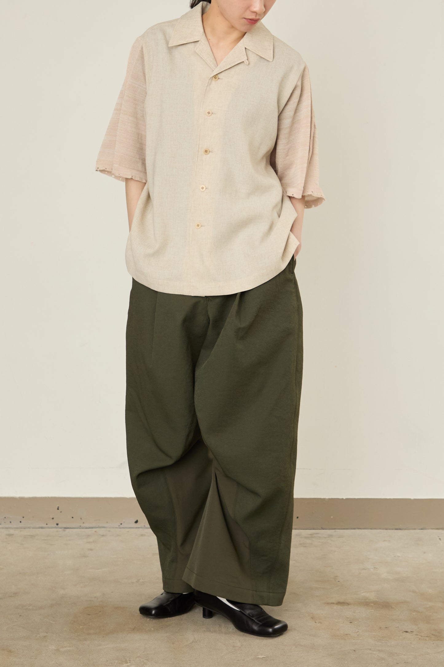 i'm here : KNIT SHORT SLEEVE : DOCKING SHIRTS