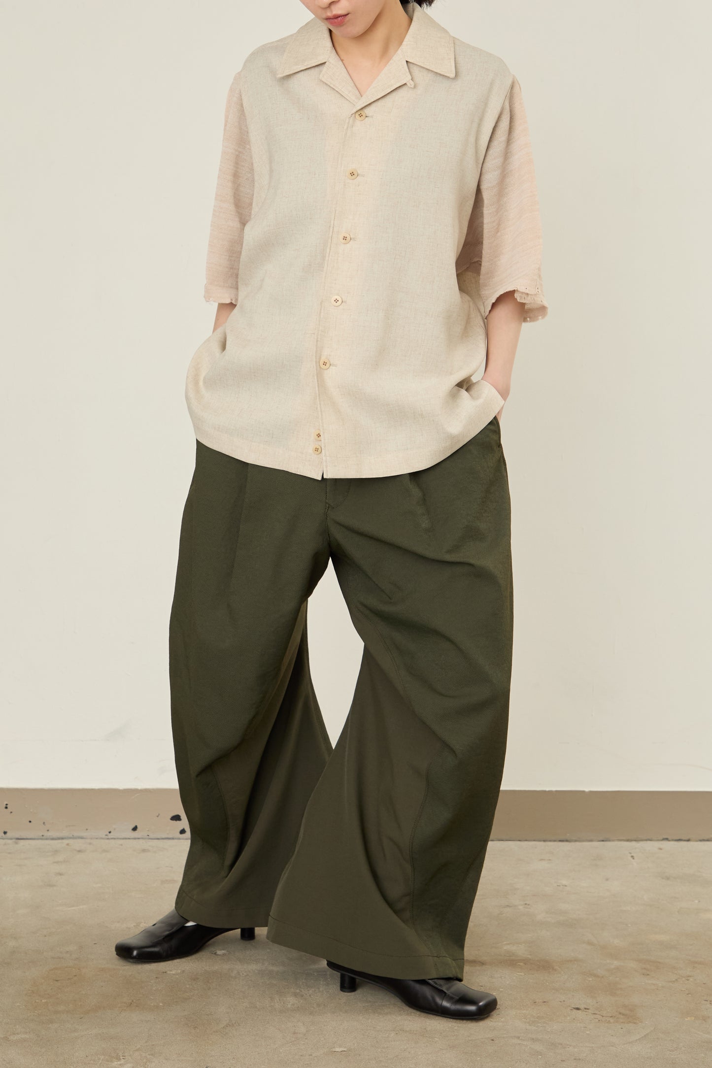 i'm here : KNIT SHORT SLEEVE : DOCKING SHIRTS