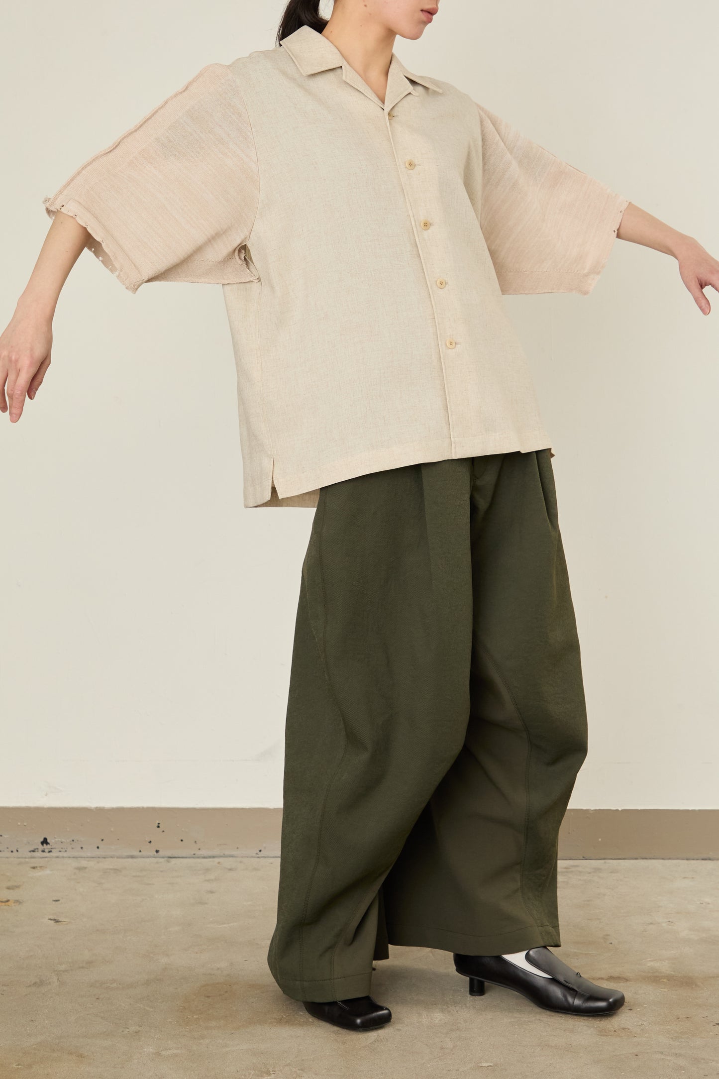 i'm here : KNIT SHORT SLEEVE : DOCKING SHIRTS