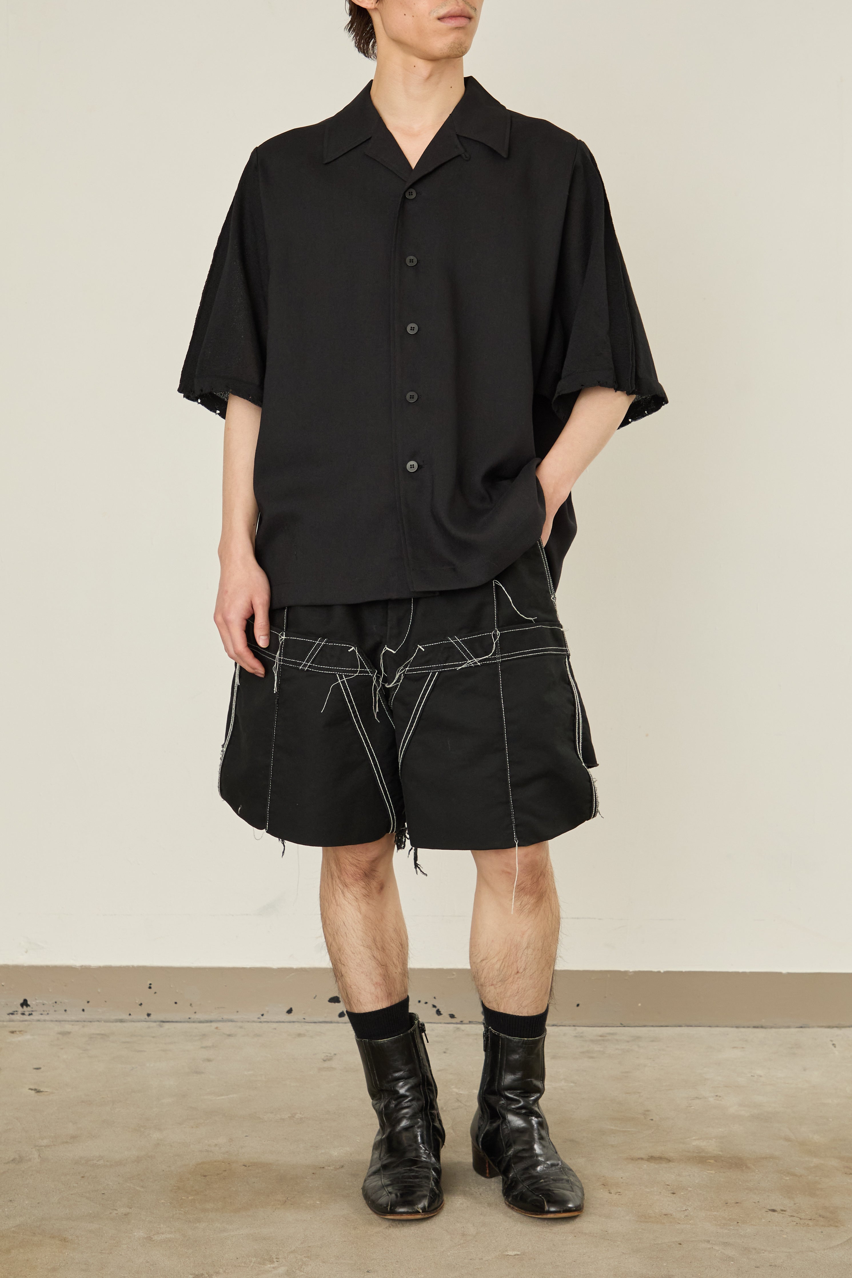 i'm here : KNIT SHORT SLEEVE : DOCKING SHIRTS – i`m here :