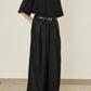 i'm here : LINEN WIDE PANTS :