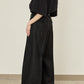 i'm here : LINEN WIDE PANTS :