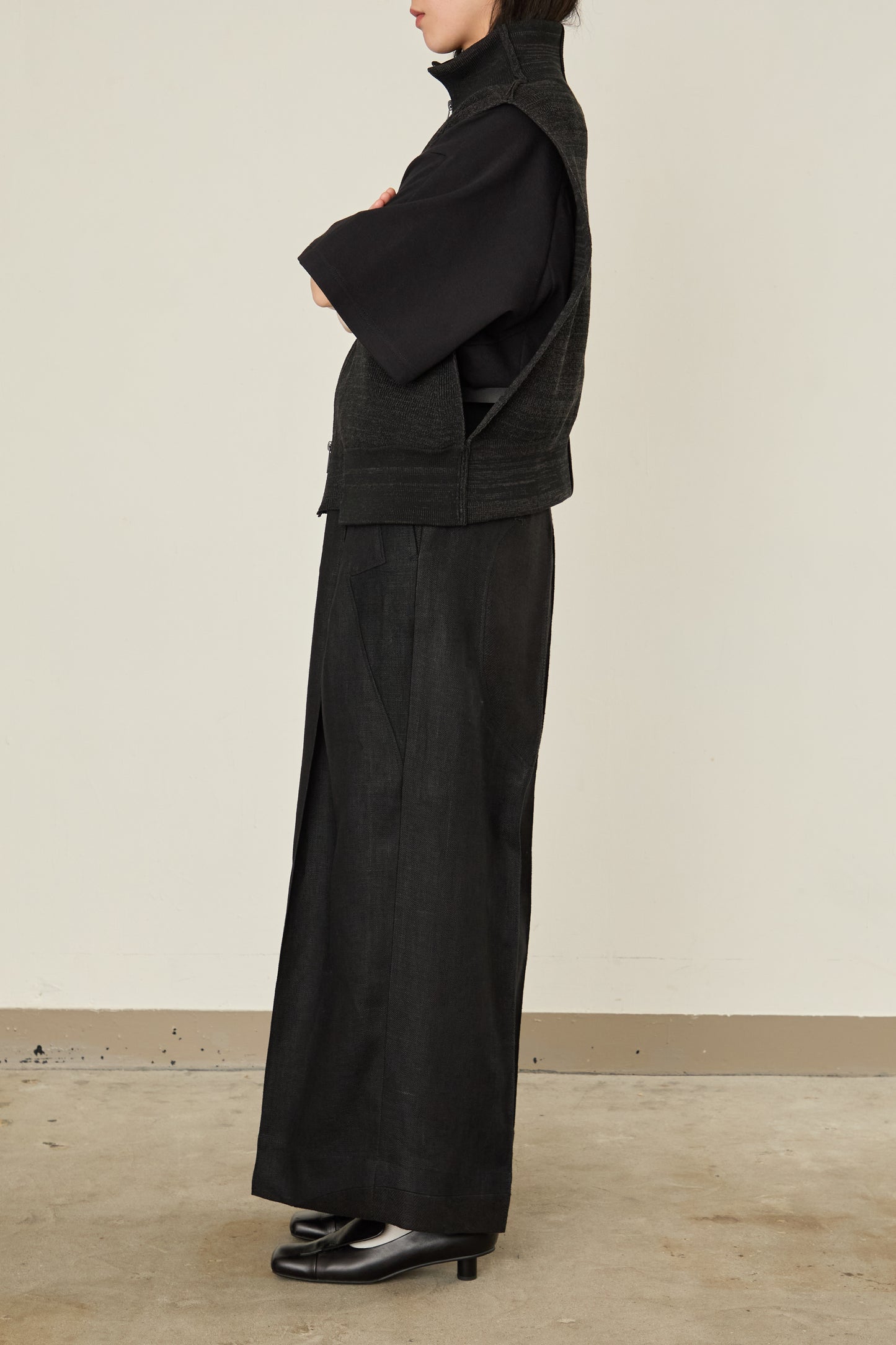 i'm here : DRIVER`S KNIT VEST :