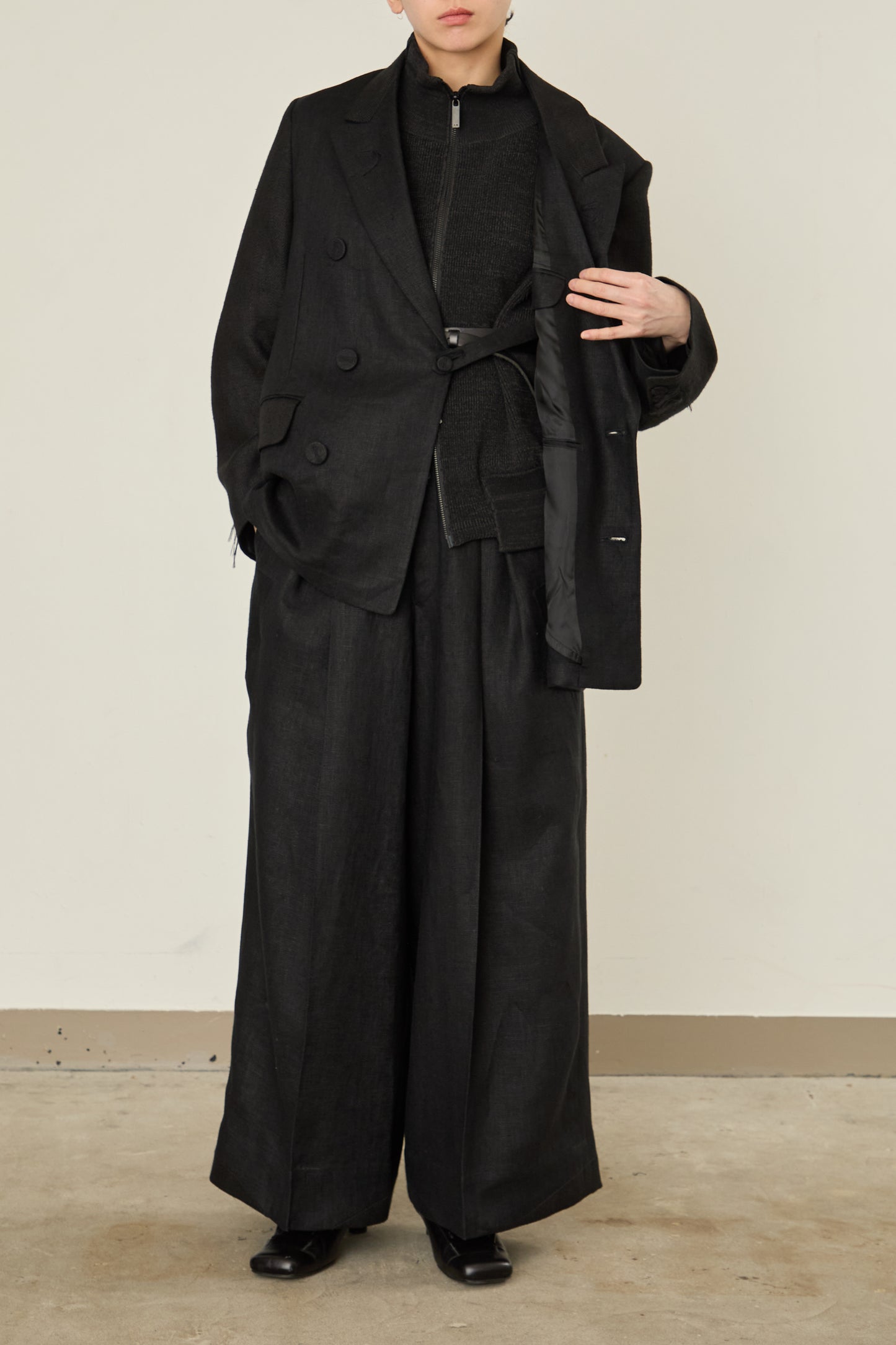 i'm here : GRANDPA  : LINEN JACKET