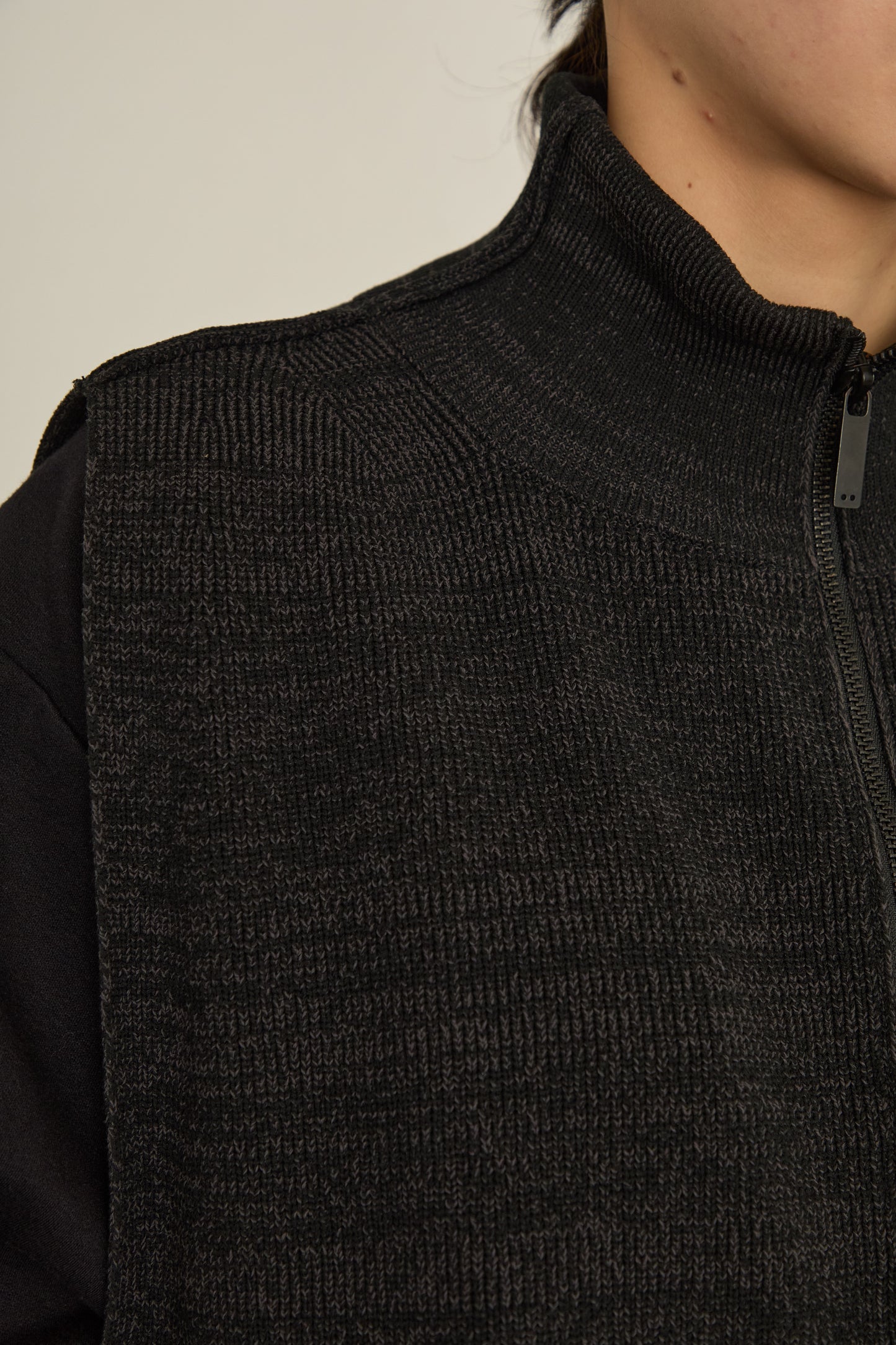 i'm here : DRIVER`S KNIT VEST :