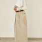 i'm here : LINEN WIDE PANTS :