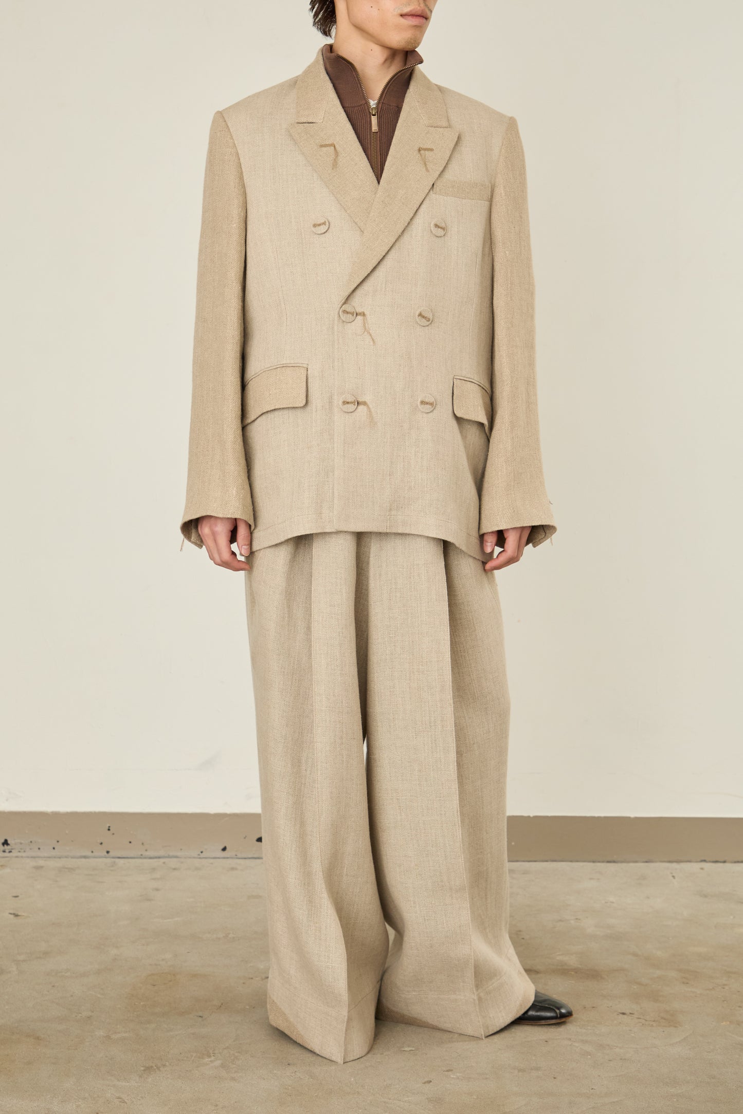 i'm here : GRANDPA  : LINEN JACKET