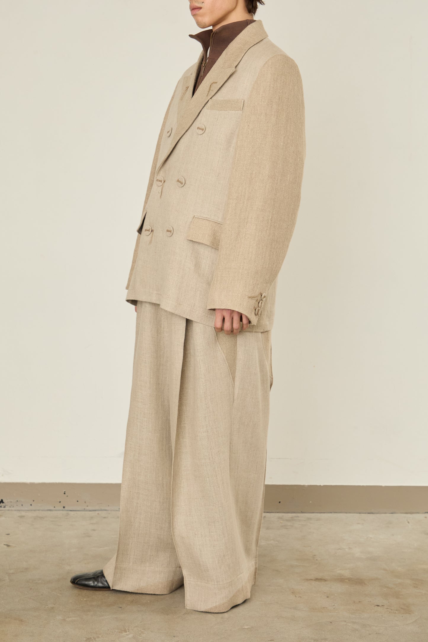 i'm here : GRANDPA  : LINEN JACKET