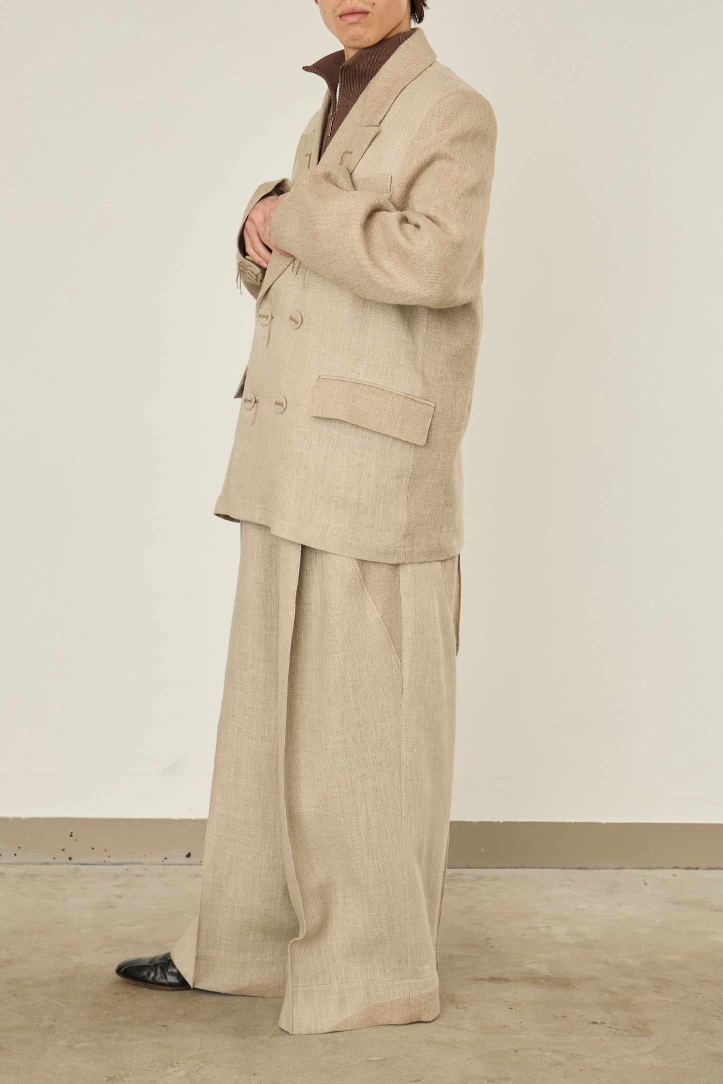 i'm here : GRANDPA  : LINEN JACKET
