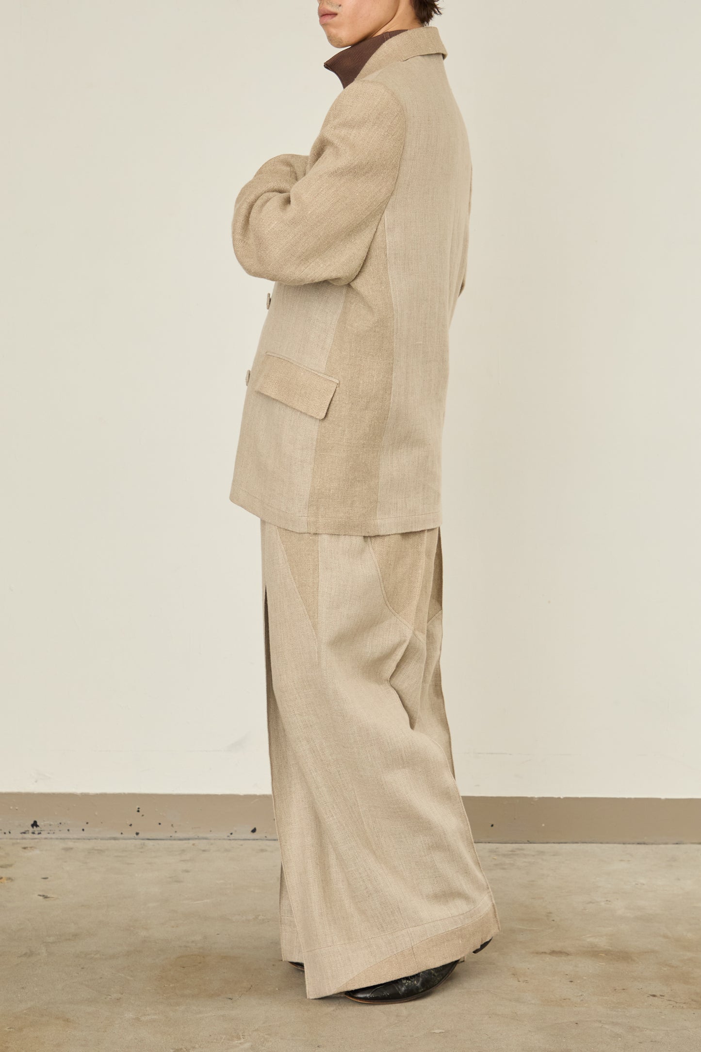 i'm here : GRANDPA  : LINEN JACKET