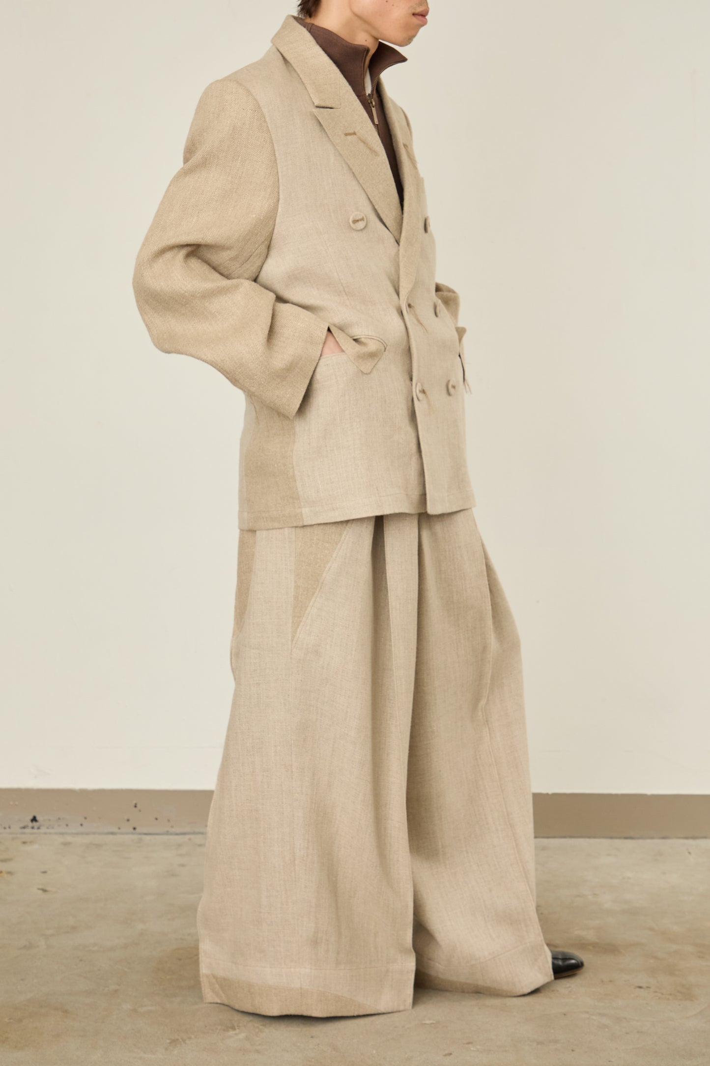i'm here : GRANDPA  : LINEN JACKET