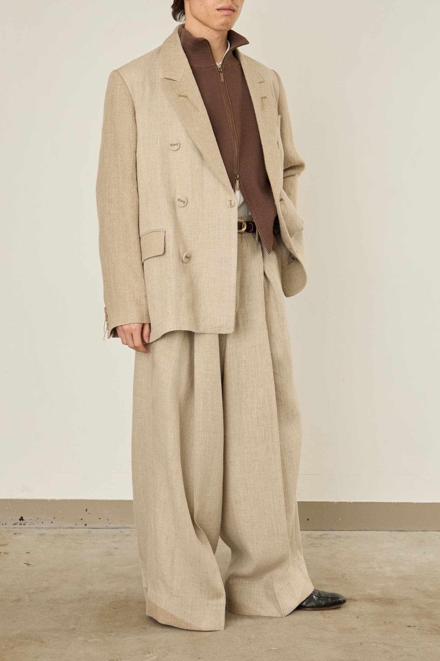 i'm here : GRANDPA  : LINEN JACKET