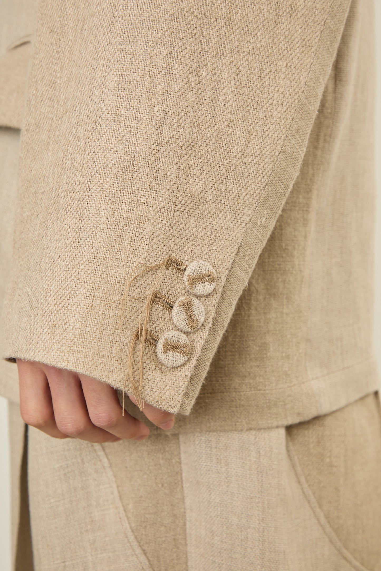 i'm here : GRANDPA  : LINEN JACKET