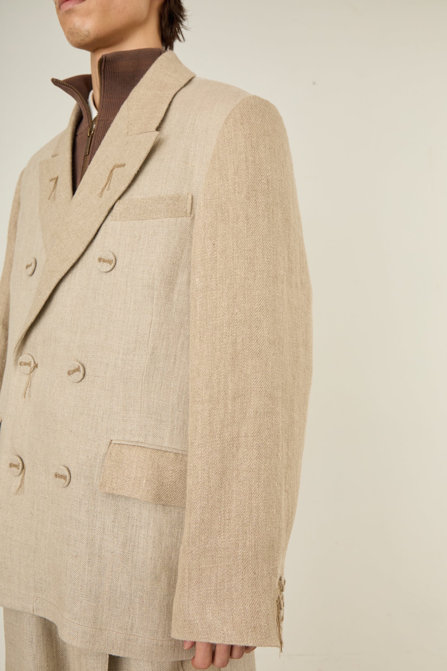 i'm here : GRANDPA  : LINEN JACKET