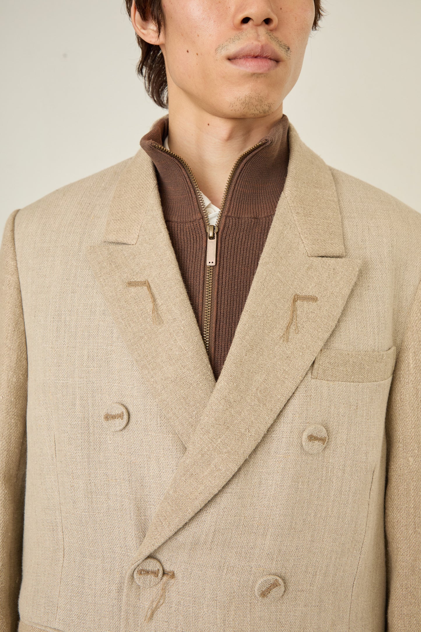 i'm here : GRANDPA  : LINEN JACKET