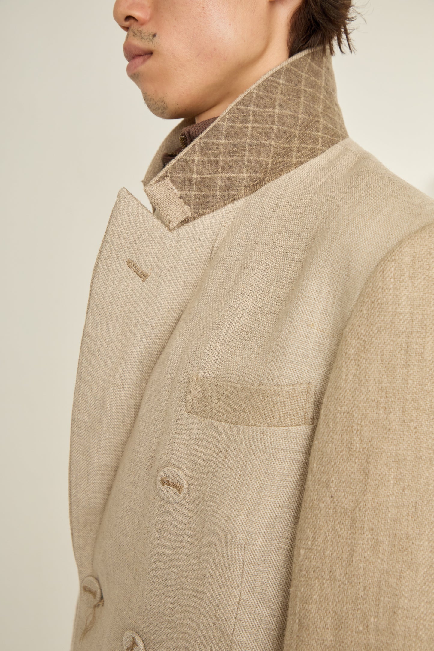 i'm here : GRANDPA  : LINEN JACKET