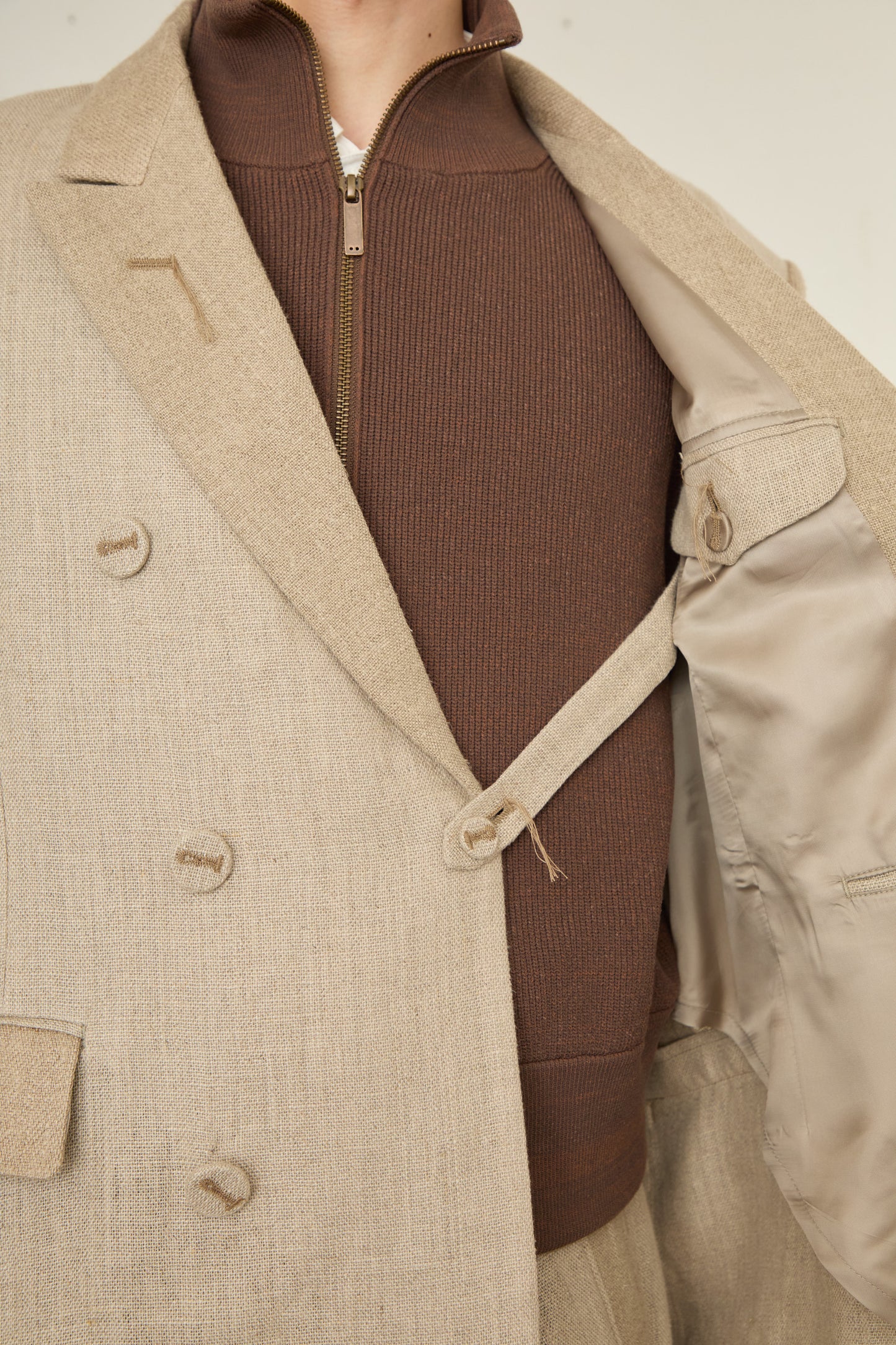 i'm here : GRANDPA  : LINEN JACKET