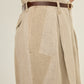 i'm here : LINEN WIDE PANTS :