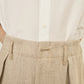i'm here : LINEN WIDE PANTS :