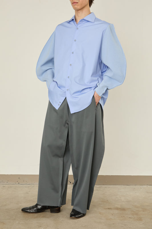 i'm here : KNIT SLEEVE : DOCKING SHIRTS
