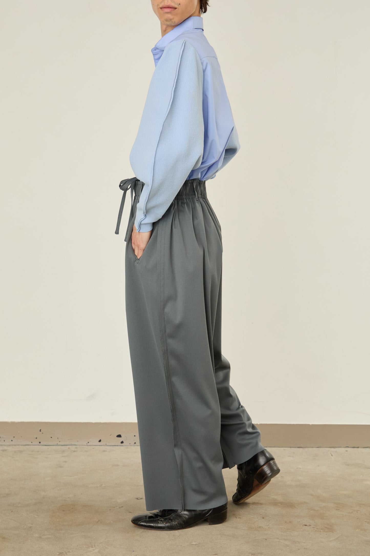 i'm here : " SLIT " PANTS :
