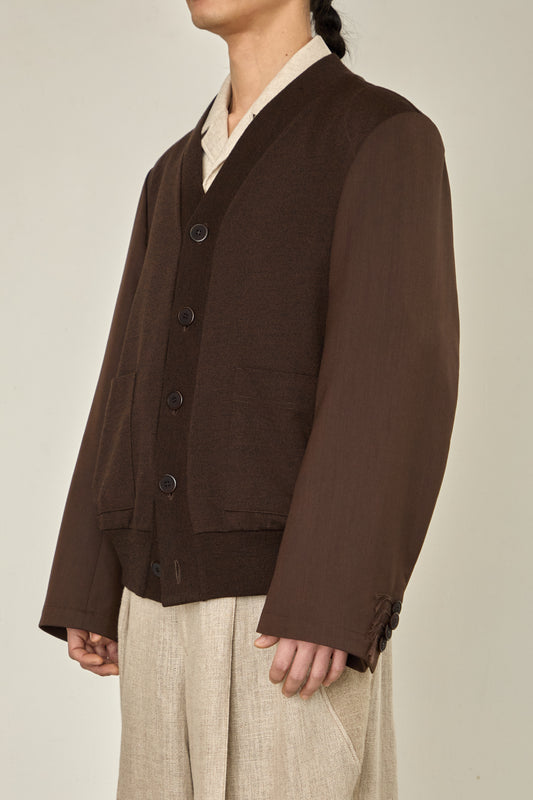 i'm here : UN(I)FORM JERSEY : DOCKING CARDIGAN