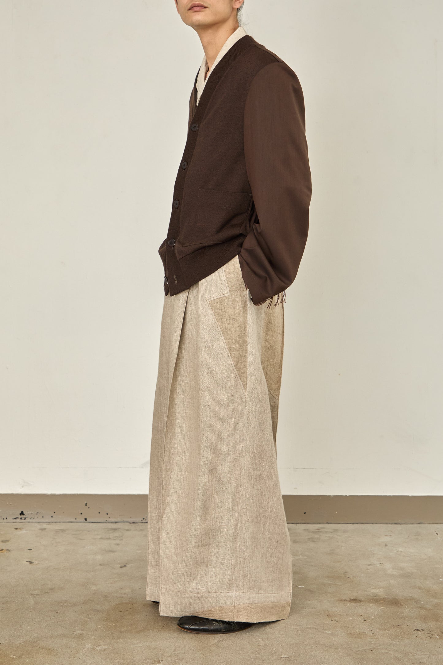 i'm here : UN(I)FORM JERSEY : DOCKING CARDIGAN