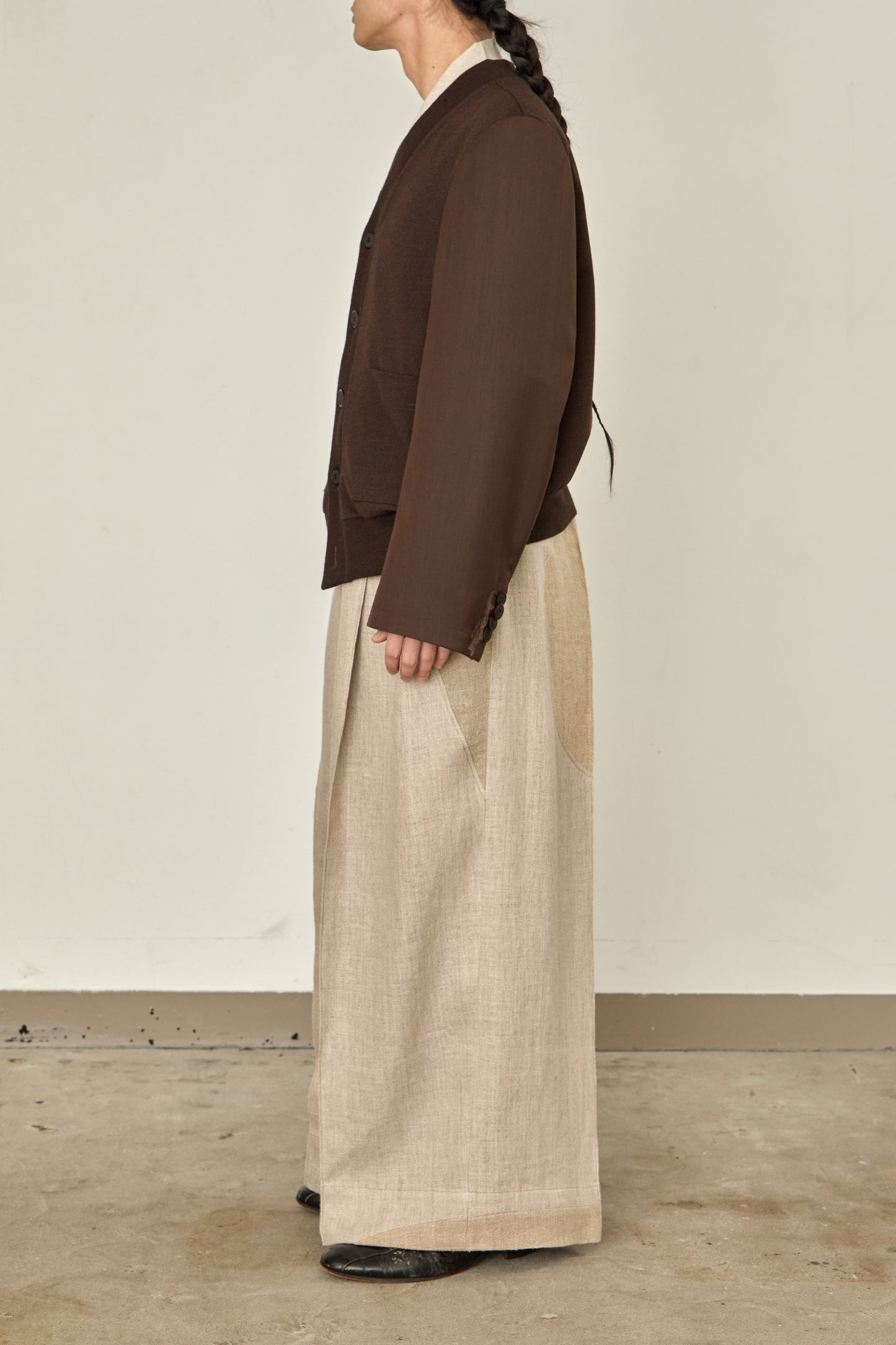 i'm here : UN(I)FORM JERSEY : DOCKING CARDIGAN