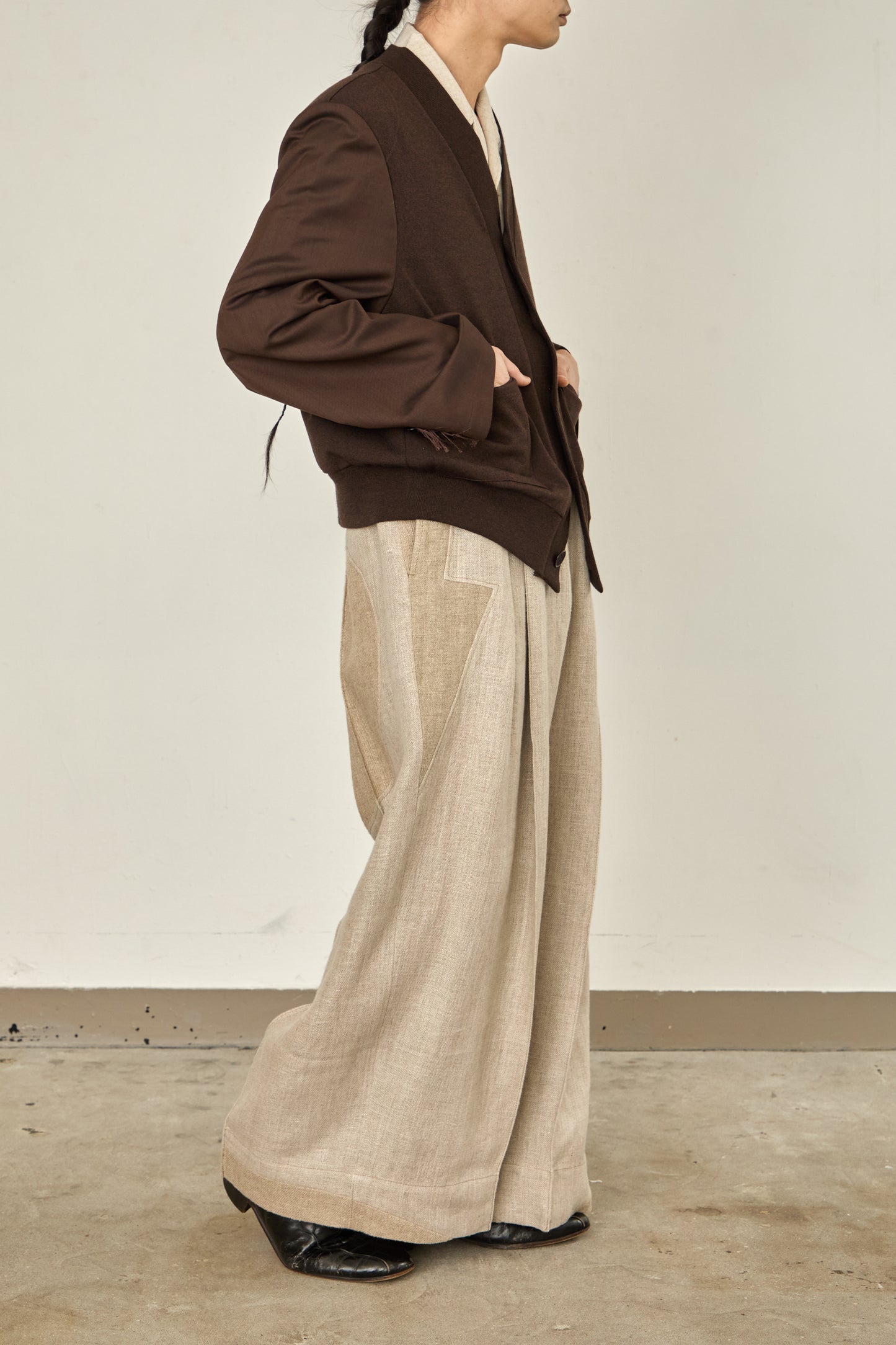 i'm here : UN(I)FORM JERSEY : DOCKING CARDIGAN