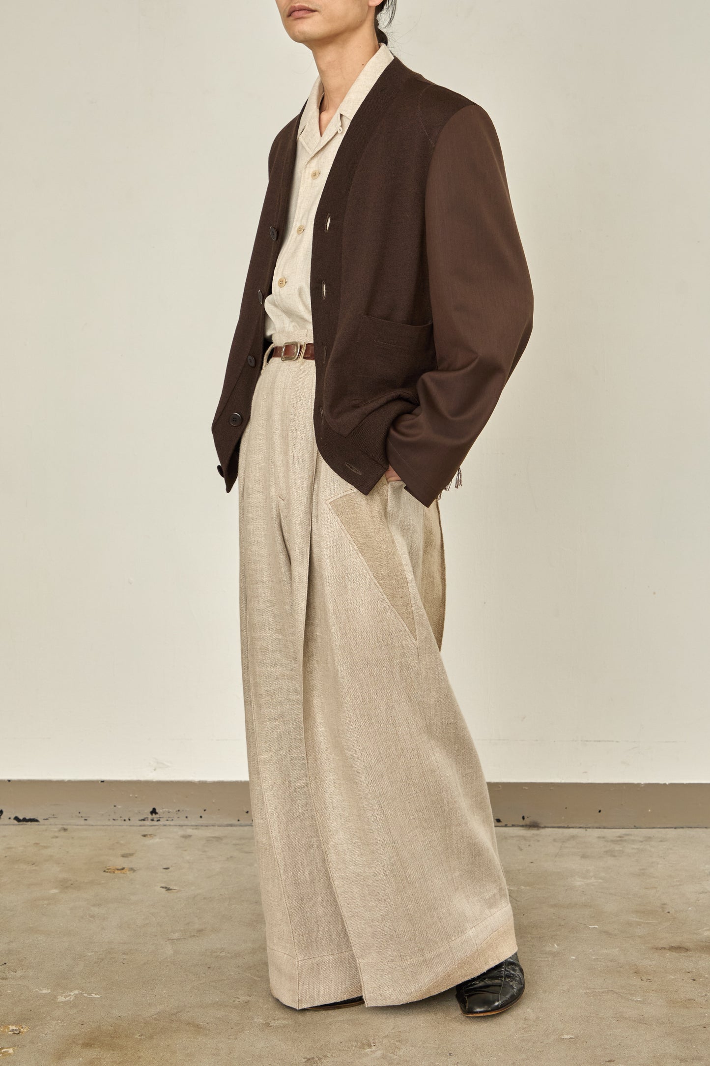 i'm here : UN(I)FORM JERSEY : DOCKING CARDIGAN