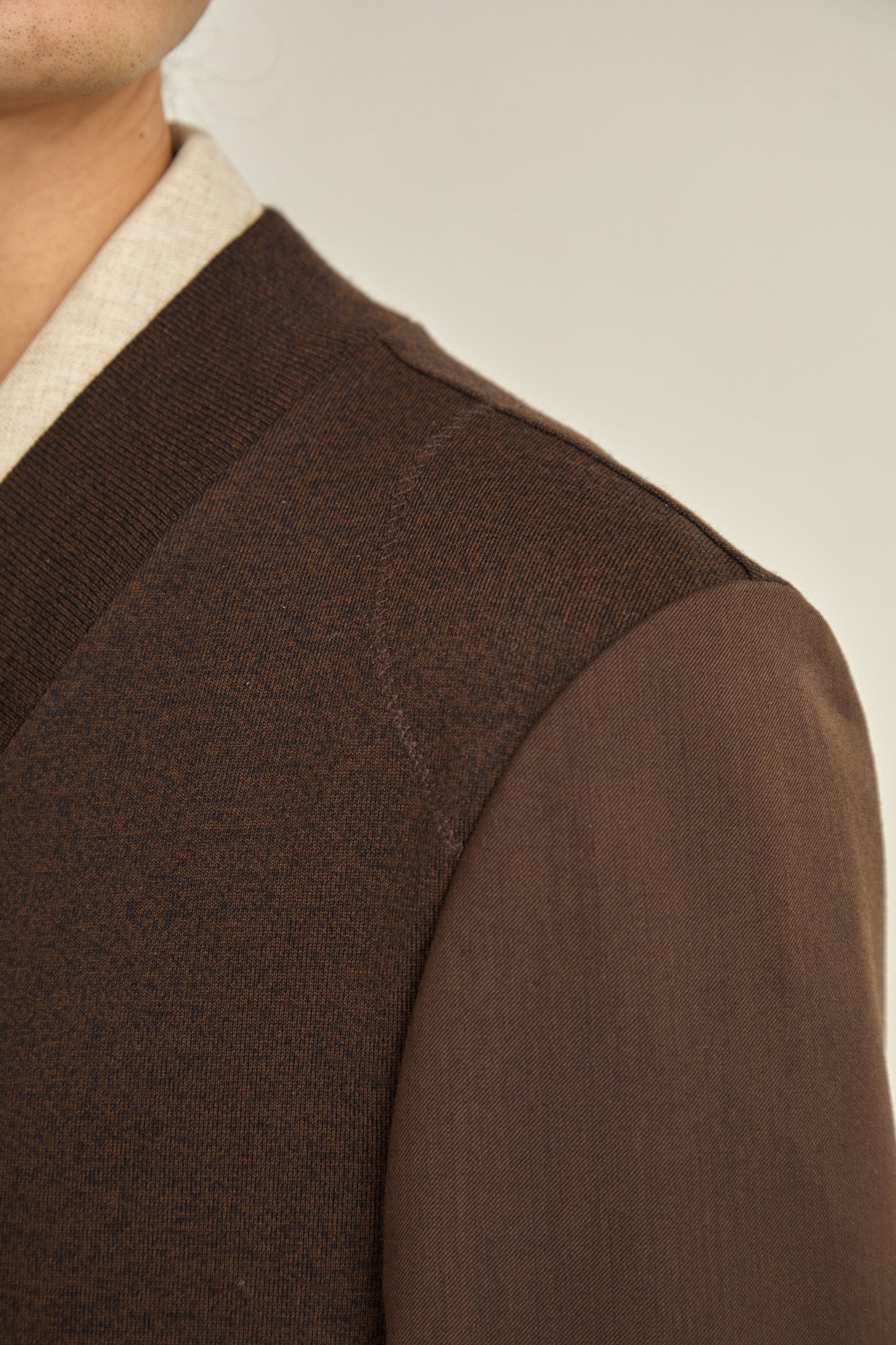 i'm here : UN(I)FORM JERSEY : DOCKING CARDIGAN