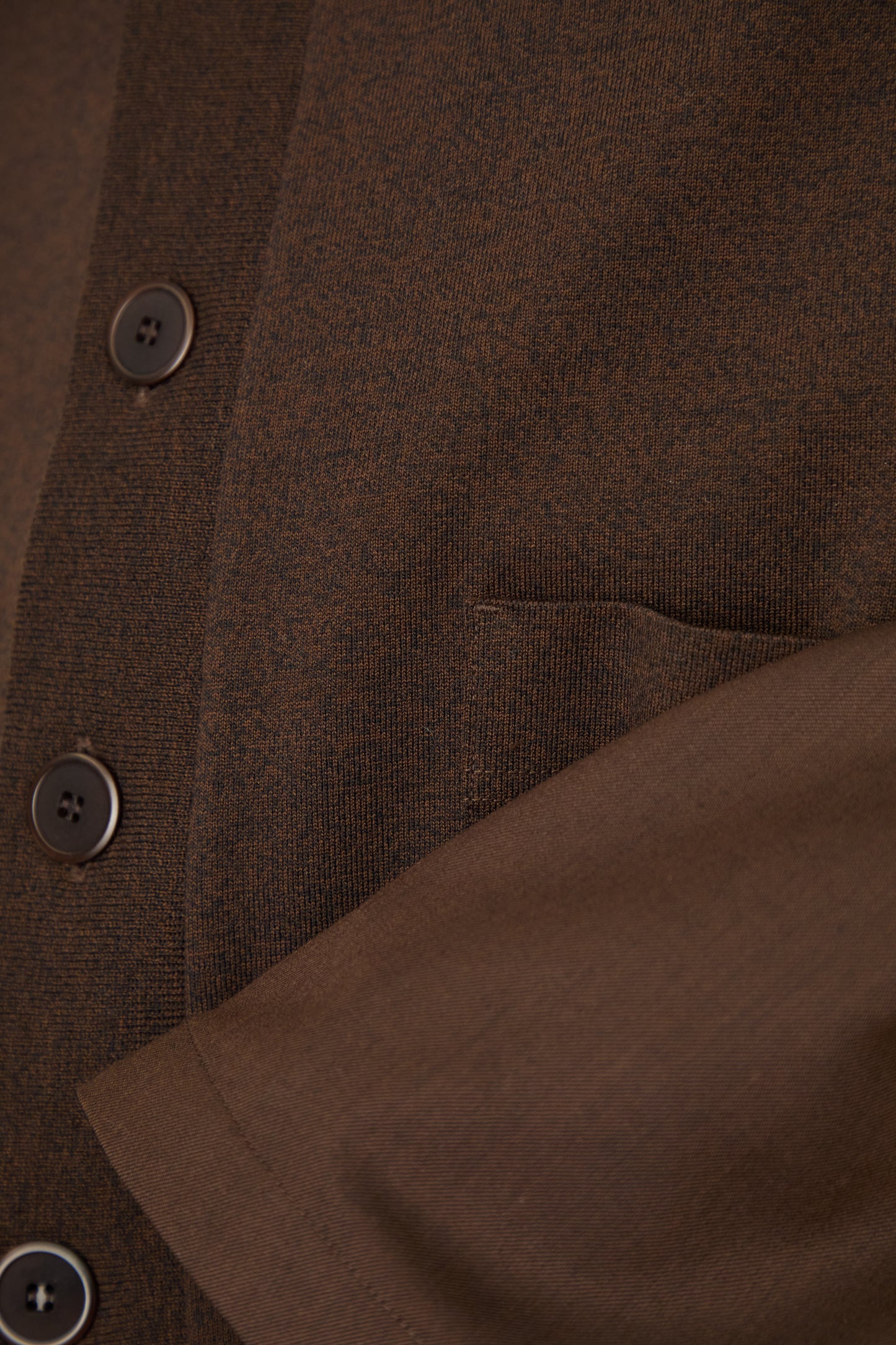 i'm here : UN(I)FORM JERSEY : DOCKING CARDIGAN