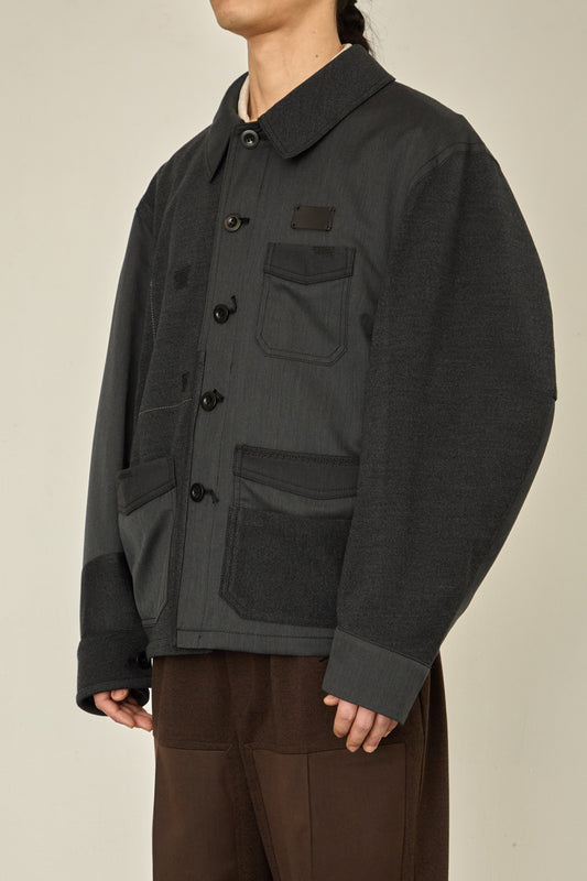 i'm here : UN(I)FORM : " PATCH WORK " JACKET