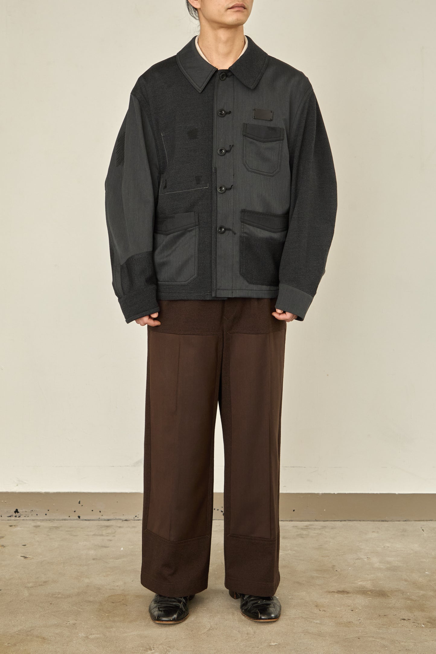 i'm here : UN(I)FORM : " PATCH WORK " JACKET