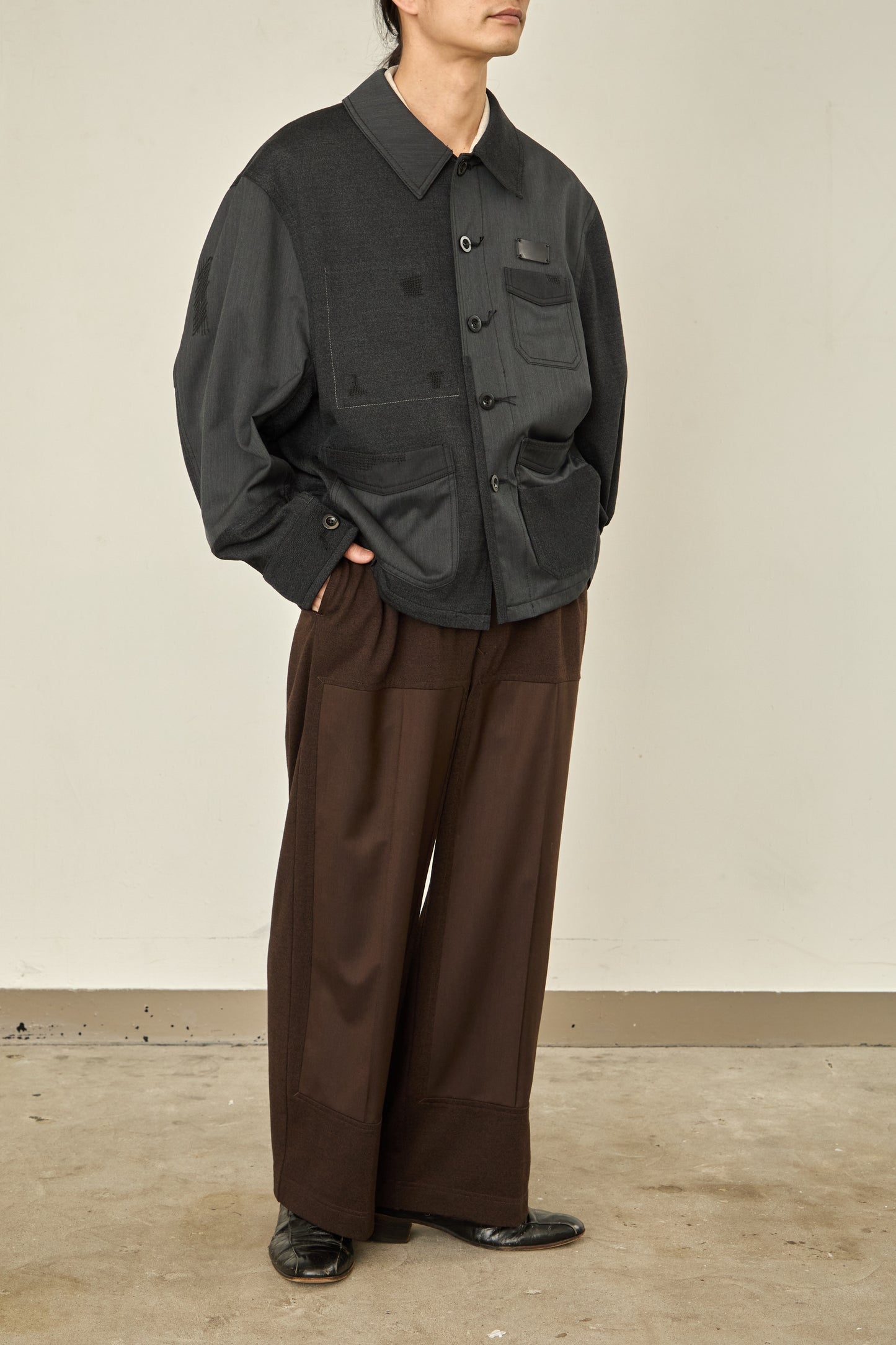 i'm here : UN(I)FORM : " PATCH WORK " JACKET