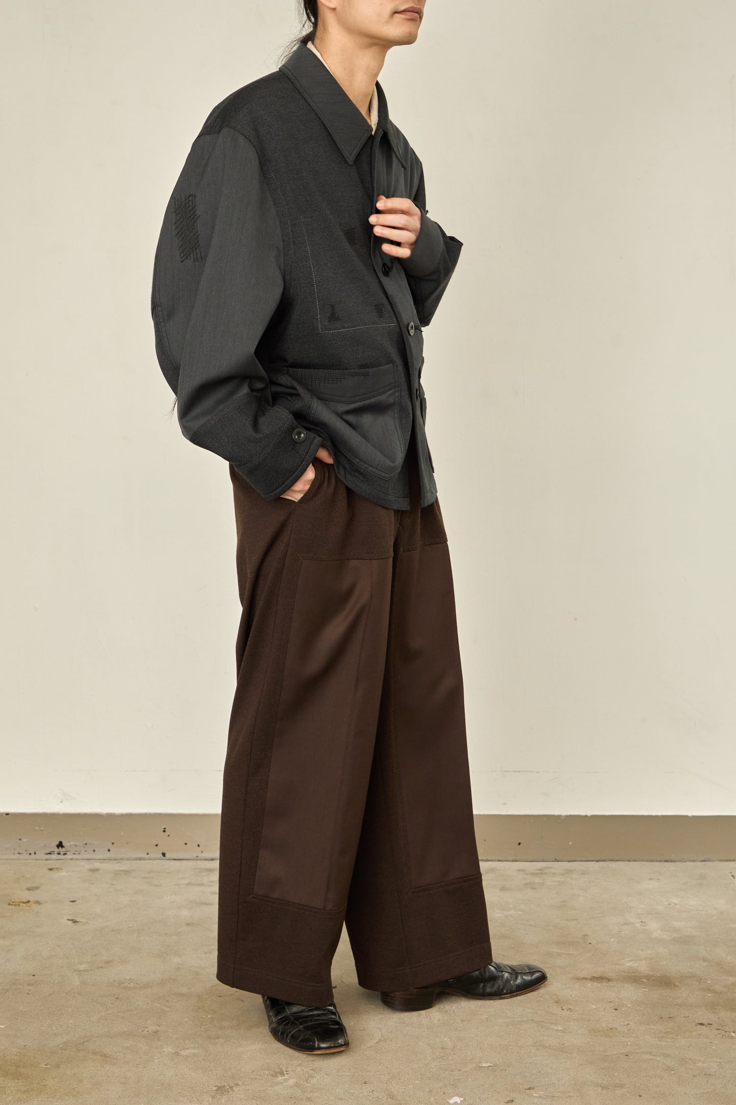 i'm here : UN(I)FORM : " PATCH WORK " JACKET
