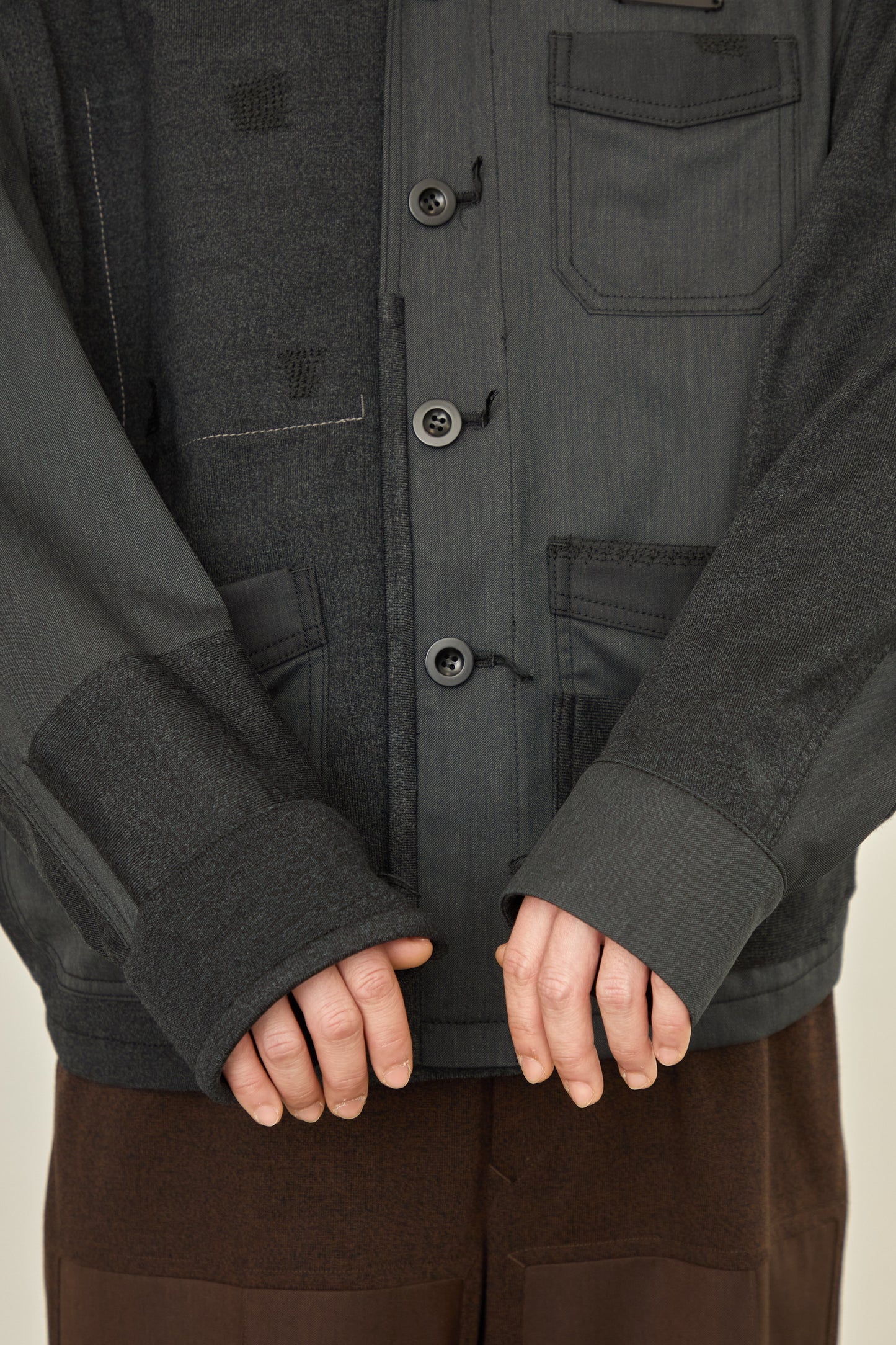 i'm here : UN(I)FORM : " PATCH WORK " JACKET
