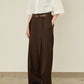 i'm here : UN(I)FORM : " ONE " TUCK PANTS