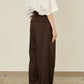i'm here : UN(I)FORM : " ONE " TUCK PANTS