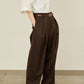 i'm here : UN(I)FORM : " ONE " TUCK PANTS