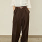 i'm here : UN(I)FORM : " ONE " TUCK PANTS