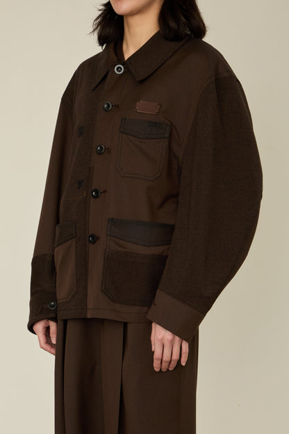 i'm here : UN(I)FORM : " PATCH WORK " JACKET