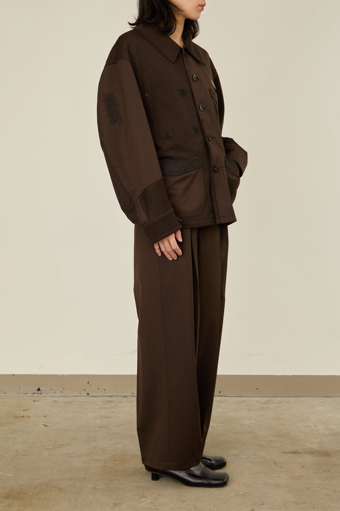 i'm here : UN(I)FORM : " PATCH WORK " JACKET