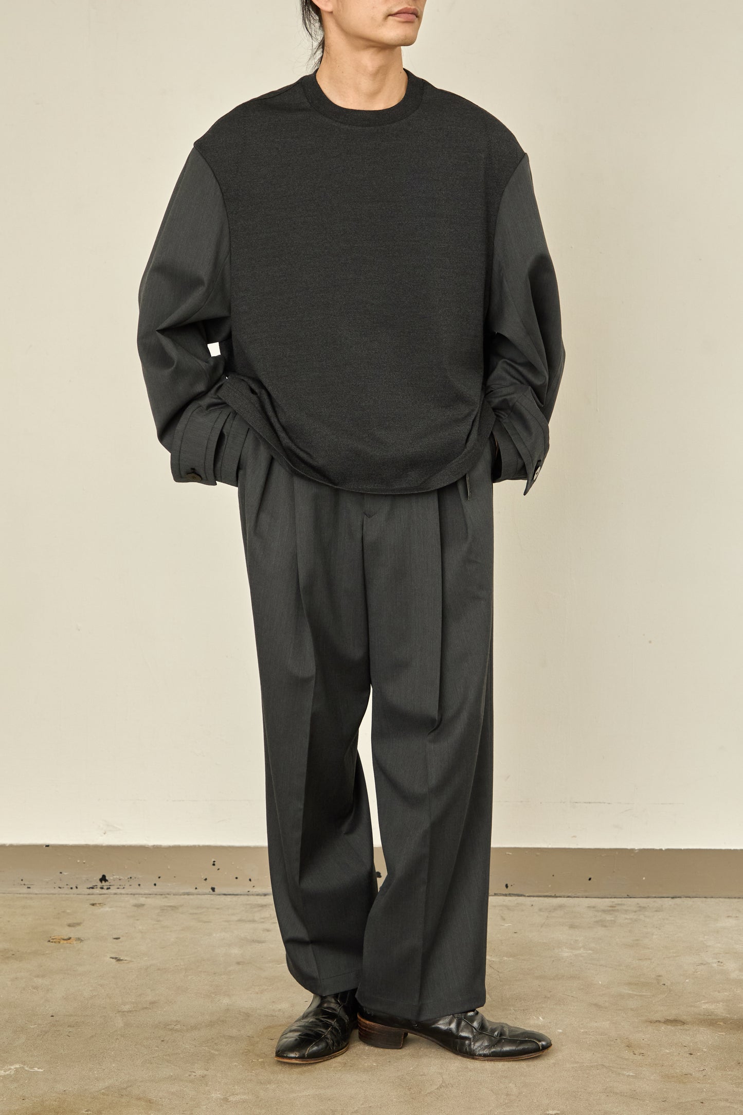 i'm here : UN(I)FORM JERSEY : DOCKING PULL OVER