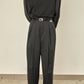 i'm here : UN(I)FORM : " ONE " TUCK PANTS
